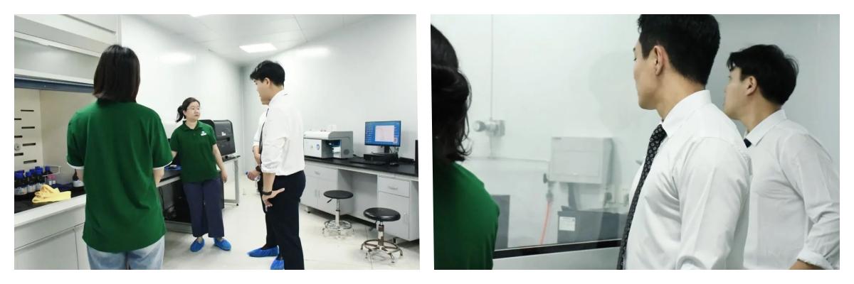 海外客戶走進普健生物實驗研發(fā)基地，為一站式蛋白抗體開發(fā)平臺點贊