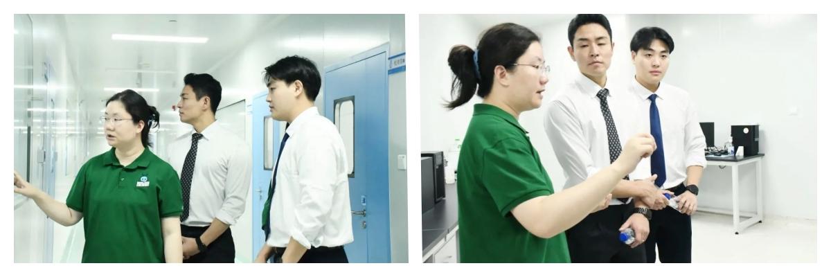 海外客戶走進普健生物實驗研發(fā)基地，為一站式蛋白抗體開發(fā)平臺點贊